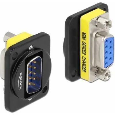 Produktbild von Delock D-Typ Modul DB9 Stecker zu DB9 Buchse