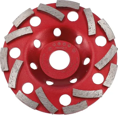 Produktbild von BTEC Diamant Topfschleifer TWIN SPEED EXTREME Ø 125 mm Bohrung 22,23 mm Aufnahme M14 Schleifteller Beton Granit Naturstein Mauerwerk Fliesenkleber
