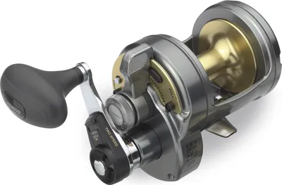 Produktbild von SHIMANO Tyrnos, 30 II, Rechtshand, Multirolle, Schiebebremse, Zweigang, TYR30II