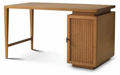 Produktbild von Casa Padrino Luxus Schreibtisch Braun / Bronze 140 cm - Büro Möbel
