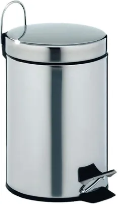 Produktbild von Kela Kosmetikeimer Dusty Edelstahl silber glänzend 25,5cm 17cmØ 3l, 40435