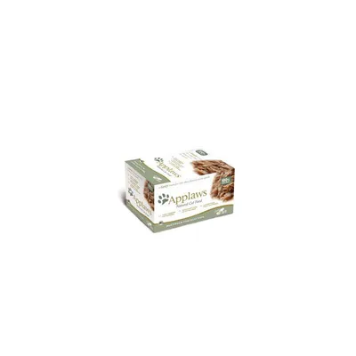 Produktbild von Applaws Cat Schale Multipack Fisch Selection 8x60g