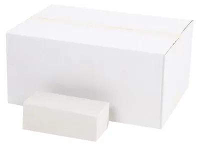 Produktbild von Papierhandtücher 3000 Blatt 25 x 21 cm Falthandtücher 2-lagig Weiß