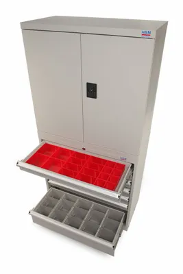 Produktbild von HBM Profi Kombinationsschrank Schwarz