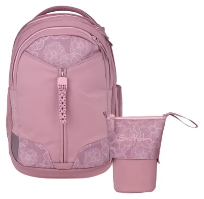 Produktbild von Satch, Schulrucksack-Set MATCH Magnolia Dream 2-teilig, ab 5. Klasse
