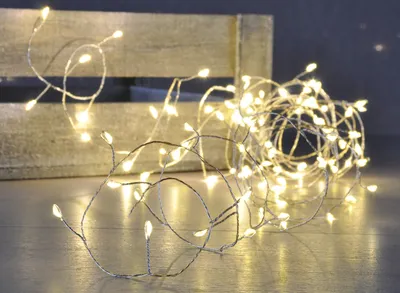 Produktbild von 100 LED Deko Kupferdraht Lichterkette