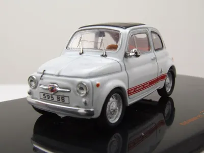 Produktbild von Ixo Models CLC484 Fiat Abarth 595 SS 1964 weiß 1:43