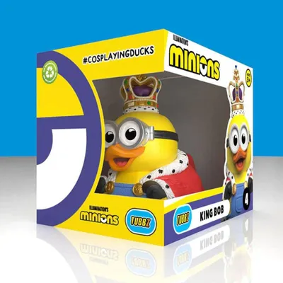 Image de Minions Tubbz PVC Figurine King Bob Edition en boîte 10 cm