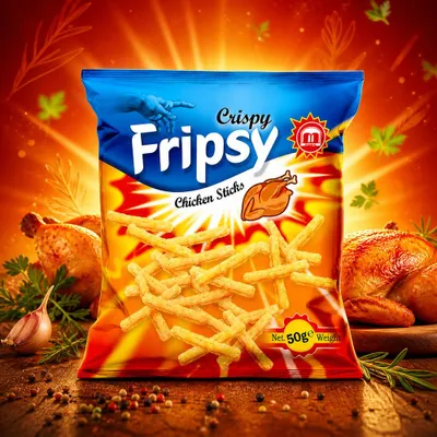 Immagine prodotto di Fripsy, bastoncini croccanti al gusto di pollo, 50g