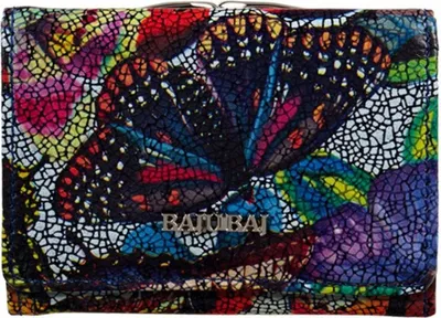 Produktbild von Brieftasche für Damen aus Naturleder in Marineblau
