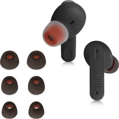 Produktbild von kwmobile 6x Polster kompatibel mit JBL Tune 230 NC TWS / T230NC - 3 Größen - Silikon Ohrstöpsel In-Ear Kopfhörer