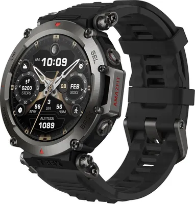 Produktbild von Amazfit T-Rex Ultra, 3,53 cm (1.39"), AMOLED, Touchscreen, WLAN, GPS, 89 g
