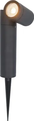 Produktbild von hoftronic LED Gartenstrahler GU10 4W 345lm 2700K IP65 Schwarz Dimmbar Schwenkbar