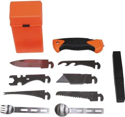 Productafbeelding van Famanu Overlevingskit – 3-delig met gereedschap – Kamperen, outdoor