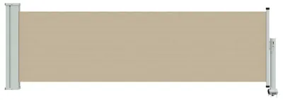 Image de vidaXL, store de balcon, 100 x 300 cm, 100% polyester, fer, acier