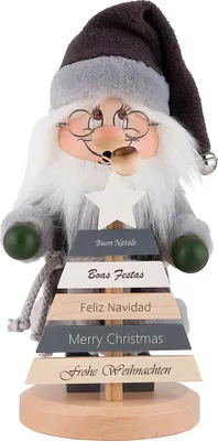 Zdjęcie produktu dla Ulbricht Smoking Man "Gnome Merry Christmas - 30cm" 2023