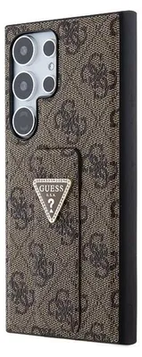 Produktbild von Guess Samsung Galaxy S24 Ultra Grip Stand 4G Triangle Strass