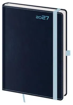 Immagine prodotto di Agenda giornaliera A5, colore blu, con spirale (DB422-2-27)