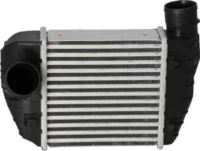 Produktbild von Ladeluftkühler Wärmetauscher-Prinzip 208 mm - 203 mm NRF für u.a. AUDI A6