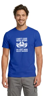 Produktbild von Spreadshirt American Football Squares Spieltag Männer T-Shirt, M, Dunkelblau