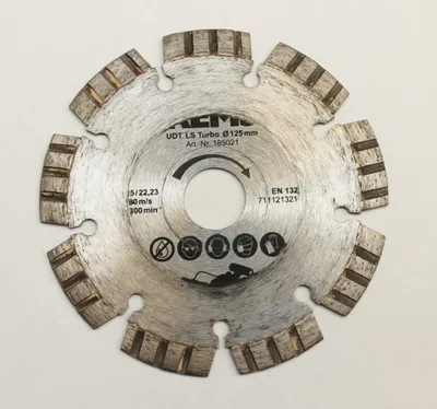 Obrázok produktu pre REMS Univerzálny diamantový rezný kotúč LS Turbo 125 N 185021 Krokodílie naháňanie stien