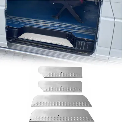 Zdjęcie produktu dla Listwy progowe do VW Caravelle T4 1990-2003 stal nierdzewna srebrne 3x