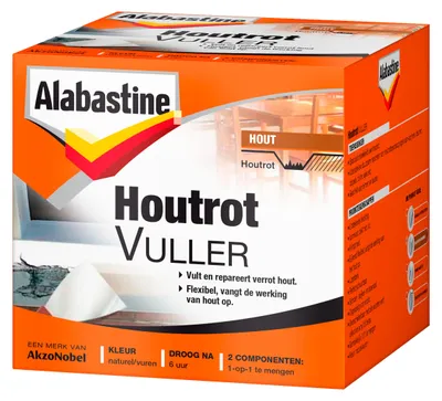 Productafbeelding van Alabastine  -  Houtrotvuller  -  Naturel/Vuren  -  1 KG