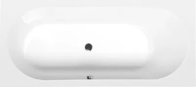 Produktbild von ASTRA B Rechteckwanne mit Füßen 165 x 75 x 48 cm, weiß