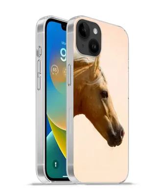 Produktbild von MuchoWow® Handyhülle Schutzhülle Hülle für Apple iPhone 14 Plus - Soft case Pferd - Licht - Luft Silikon Softcase Handy Hülle - Abbildung