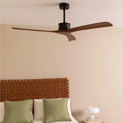 Produktbild von WIND LARGE - Leiser Deckenventilator 40W Ø152 cm 100% Holz