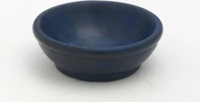 Produktbild von Räucherschale, Weihrauchschale aus Specksten in Blau Ø 7,5 cm für Räucherkohle
