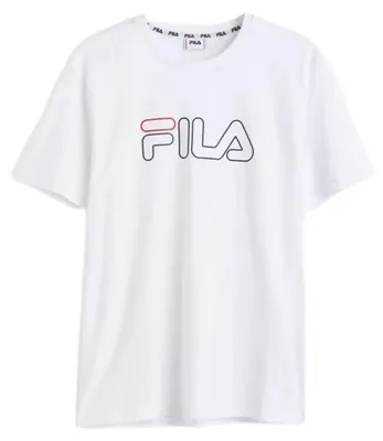 Produktbild von Herren Kurzarm-T-Shirt Fila  FAM0225 10001  Weiß - M