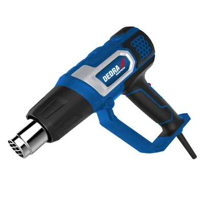 Produktbild von Heißluftpistole 2000W LCD, 4 Düsen, BMC mit Zubehör