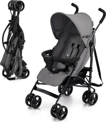 Immagine prodotto di Kinderkraft Tik, passeggino leggero pieghevole, colore grigio pietra