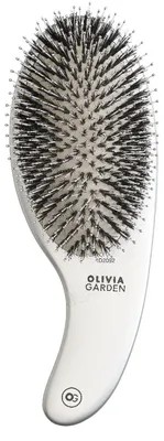 Produktbild von Olivia Garden Bürste Olivia Garden Boar and Nylon Bristle Silver