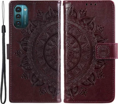 Produktbild von Hülle für Nokia G21/G11 Handyhülle Flip Case Cover Schutzhülle Etui Mandala