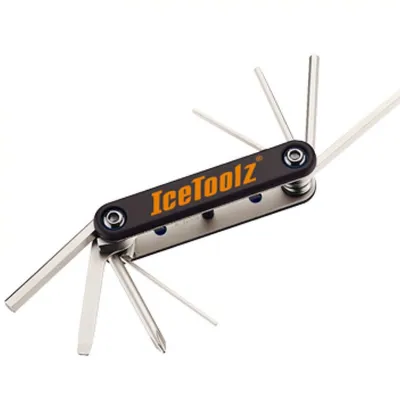 Produktbild von ICETOOLZ 24092A1-Werkzeugsatz 8-teiliger im Halter