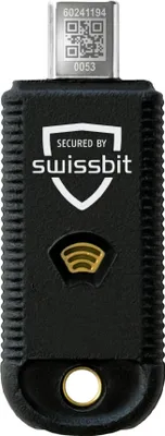 Obrázek produktu pro Swissbit iShield Key Pro USB-C/NFC Security Retailverpackung