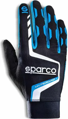 Produktbild von Handschuhe Sparco Hipergrip+ Blau/Schwarz Größe 10
