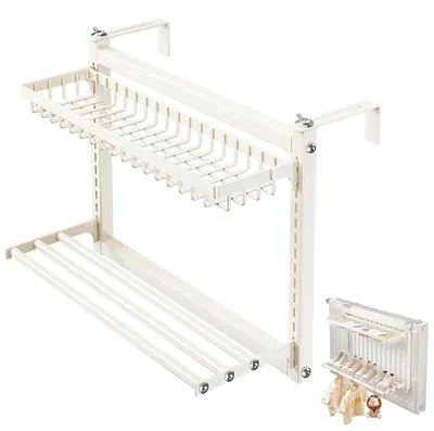 Image de Porte-serviettes pour radiateur, 60 cm, sans perçage