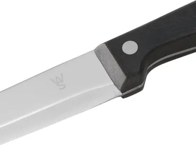 Produktbild von 18x Steakmesser Set mit POM Kunststoffgriff, 25 cm, Set, Polyoxymethylen, Chromstahl 13/0