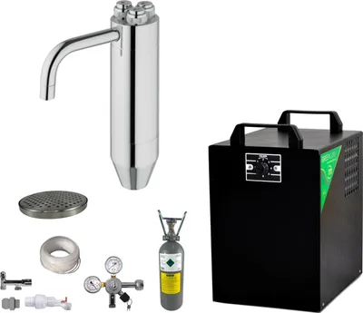 Produktbild von BieTal® Tafelwassergerät BT-25U Sprudelwasser Zapfstelle BieTal® 245 KOMPLETTSET