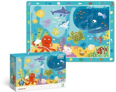 Produktbild von DODO Image Search Puzzle Unterwasserwelt 80 Teile