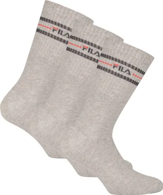 Produktbild von Fila 3er-Pack lange Sportsocken für Damen und Herren F9092