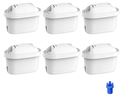 Image de Cartouche filtrante e - Filtre à eau - Convient pour Brita - 6 pièces