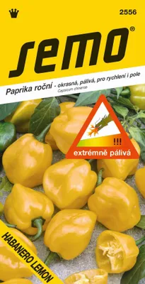 Obrázok produktu pre Paprika zel. pálivá - Habanero Lemon 15s /SHU 500 000/