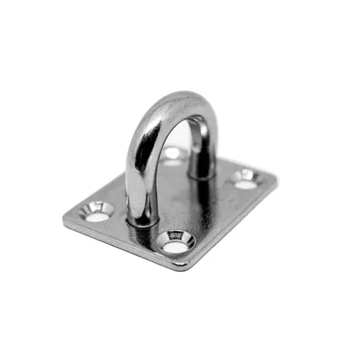 Produktbild von PRIOstahl Augplatte Öse 1 Stück Größe: 40 x 50mm Edelstahl V2A Halterung