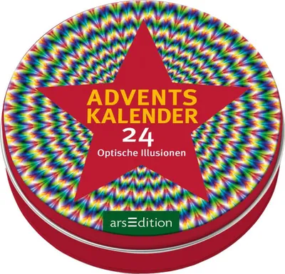 Produktbild von Adventskalender in der Dose. 24 Optische Illusionen