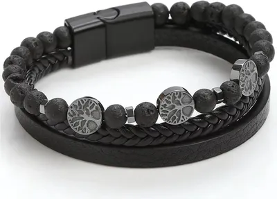 Produktbild von Armband MA-33275 - Schwarz für Herren KP33275