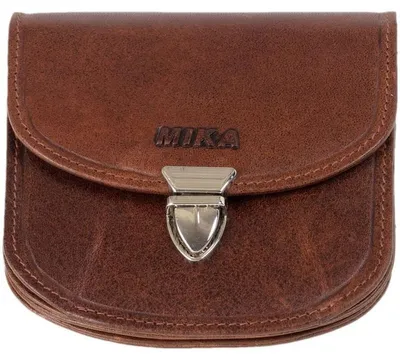 Produktbild von Geldbörse RFID 10x10x2cm Leder braun